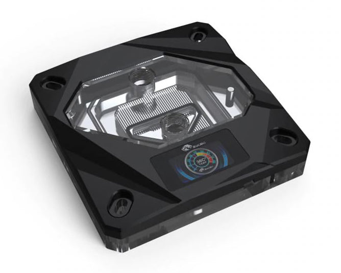 Bykski CPU-FIRE-ON-I CPU Water Cooling Block w/ Temp Digital