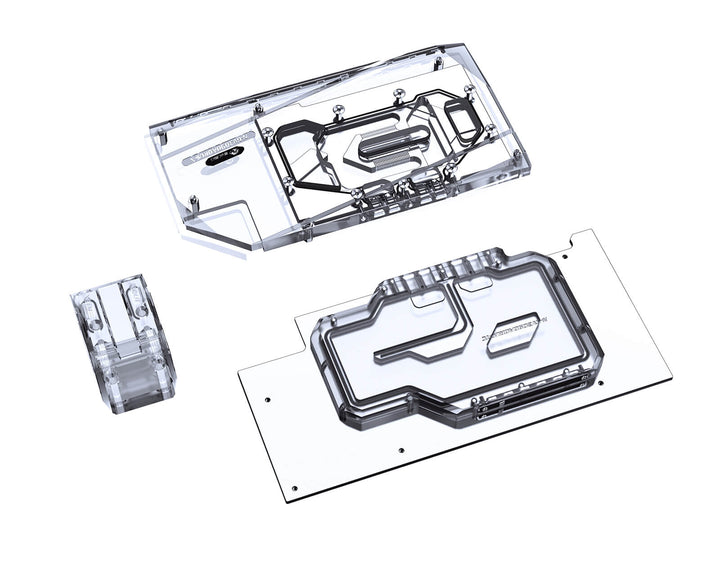 Bykski Full Coverage GPU Water Block w/ Integrated Active Backplate for Gigabyte AORUS RTX 3090 Master (N-GV3090AORUS-TC)