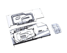 Bykski Full Coverage GPU Water Block w/ Integrated Active Backplate for Colorful iGame RTX 3090 Vulcan / Neptune (N-IG3090VXOC-TC)