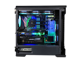 Bykski Distro Plate For PHANTEKS PH-ES518XTG - PMMA w/ 5v Addressable RGB(RBW) (RGV-PHA-PK518-P-K) - DDC Pump With Armor