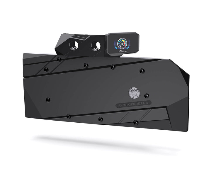 Bykski GPU Block 90 Degree Digital Display Module (B-VGA-SC-FX) - Black