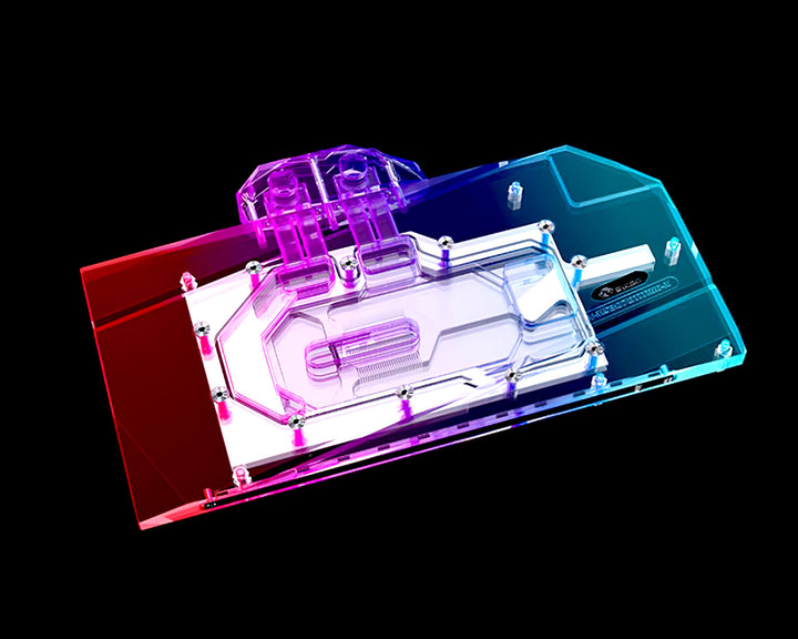 Bykski Full Coverage GPU Water Block and Backplate for MSI RTX 3060/3070 Gaming X Trio (N-MS3070TITRIO-X)