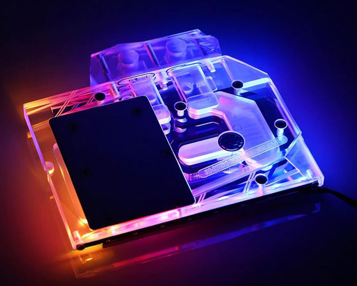 Bykski Full Coverage GPU Water Block For  MSI GTX 1660 Ventus XS OC 6G - Clear (N-MS1660VENTUS-X)