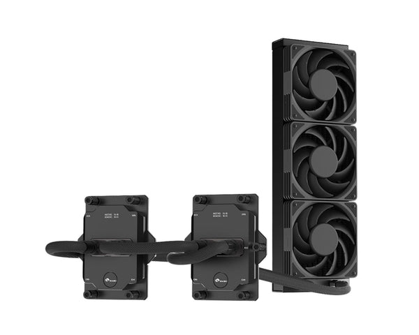 Bykski Durable 3x120mm 4U Server AIO Liquid CPU Cooler For DUAL AMD EPYC (Socket SP5/LGA 6096) - Continuous Usage