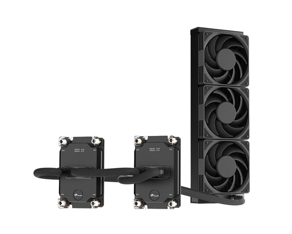 Bykski Durable 3x120mm 4U Server AIO Liquid CPU Cooler For Dual Intel Sapphire Rapids (LGA 4677) - Continuous Usage