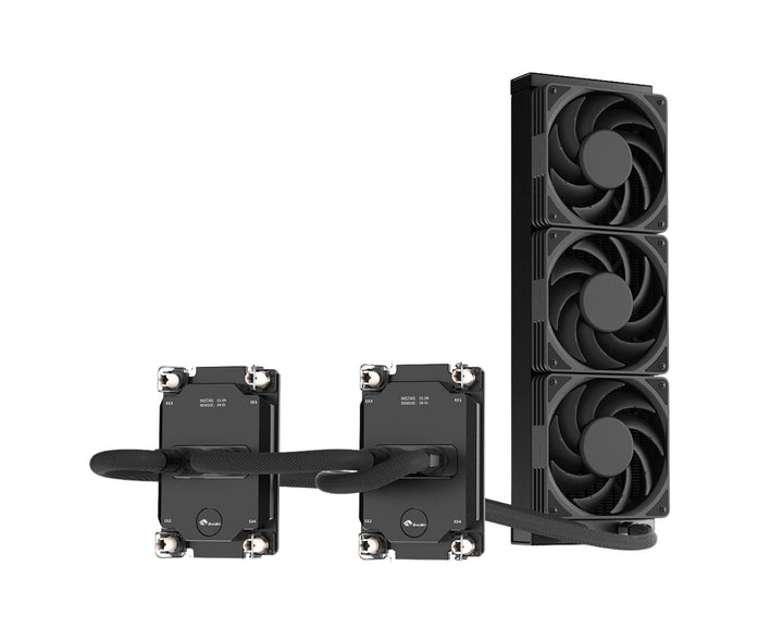 Bykski Durable 3x120mm 4U Server AIO Liquid CPU Cooler For Dual Intel Sapphire Rapids (LGA 4677) - Continuous Usage