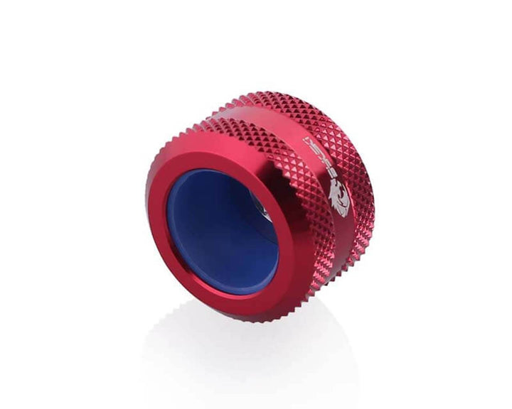 Bykski Anti-Off Rigid 16mm OD Fitting (B-FTHTJ-L16) - Red
