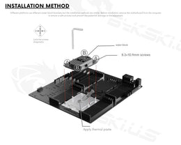 Bykski CPU-3647-SR Durable All Metal CPU Water Block For LGA 3647 XEON - Continuous Usage - Rectangle