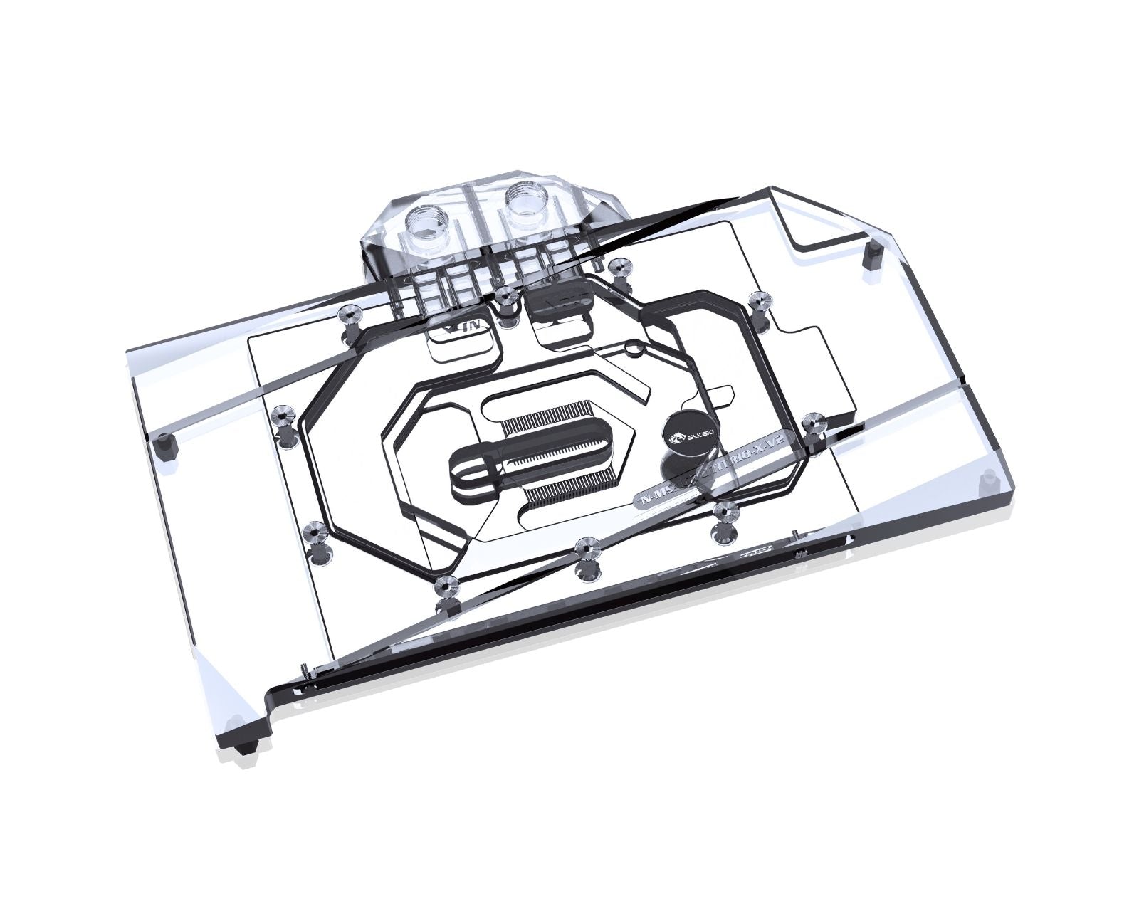 Bykski Full Coverage GPU Water Block and Backplate For MSI GeForce
