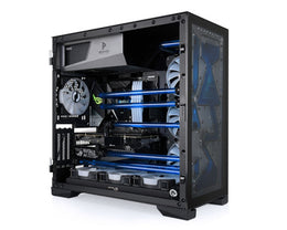 Bykski Distro Plate For ANTEC P120 PMMA w/ 5v Addressable RGB(RBW) (RGV-ANTEC-P120-P-ATK-K) - DDC Pump With Armor