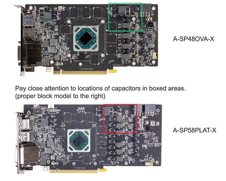 Bykski Full Coverage GPU Block For Sapphire RX480/Pulse RX580 - Clear (A-SP48OVA-X)
