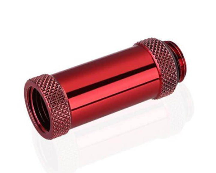 Bykski G 1/4in. Male/Female Extension Coupler - 40mm (B-EXJ-40) - Red