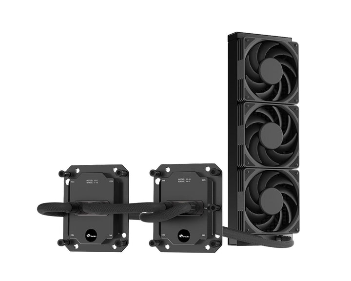 Bykski Durable 3x120mm 4U Server AIO Liquid CPU Cooler For Dual ARM S5000C 64 - Continuous Usage