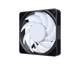 Bykski 9 Blade High Volume 120mm PWM - 5V Addressable RGB(RBW) LED Fan - 2000 RPM / 70.33 CFM / 37.7 dBA (CF-RBW2000EX-X)
