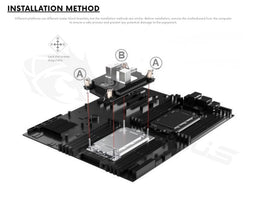 Bykski CPU-4710-SR Durable All Metal CPU Water Cooling Block for Intel Xeon (LGA 4710/4677)