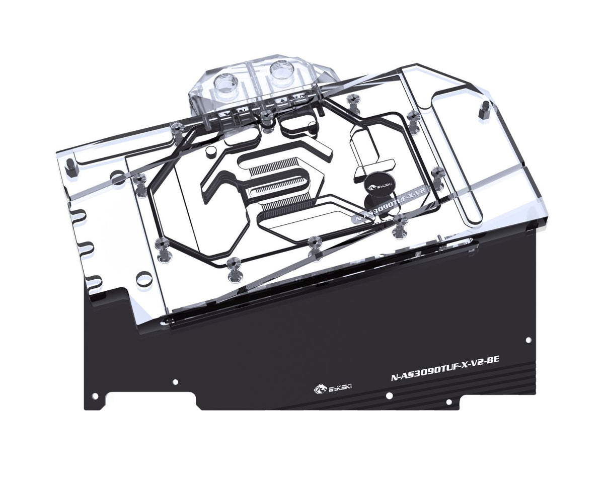 Bykski Full Coverage GPU Water Block and Backplate for ASUS TUF GAMING RTX 3090/3080/3070 (N-AS3090TUF-X-V2)
