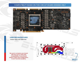 Bykski Durable All Metal GPU Water Block and Backplate For NVIDIA Tesla V100 32GB FHHL (N-TESLA-V100-32G-SR) - Continuous Usage | role:pcb