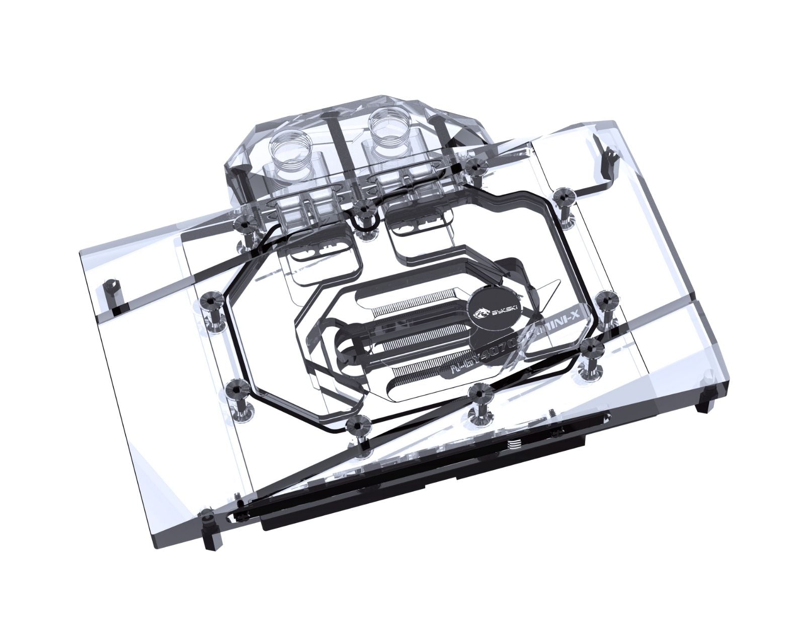 Bykski CPUブロック + rtx 4070 ブロック Bykski Full Coverage GPU Water Block and Backplate For GAINWARD