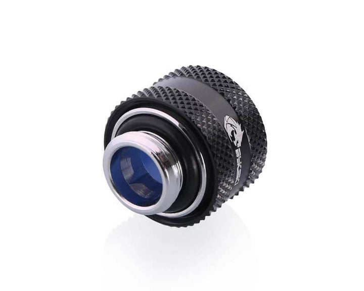 Bykski Anti-Off Rigid 12mm OD Fitting (B-FTHTJ-L12) - Black