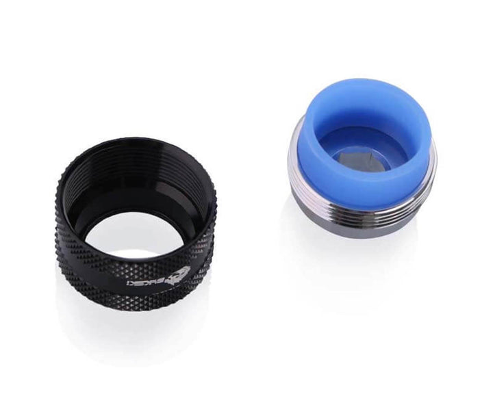 Bykski Anti-Off Rigid 16mm OD Fitting (B-FTHTJ-L16) - Black