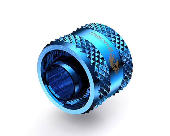 Bykski Flex 10mm ID x 16mm OD Fitting (B-FT3-TK-V2) - Blue