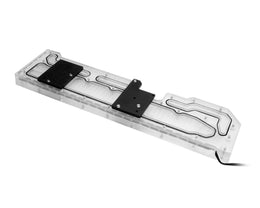 Bykski Distro Plate - ZEAGINAL 07 - PMMA w/ 5v Addressable RGB (RBW) (RGV-ZG-07)