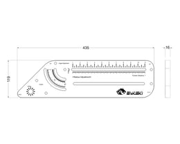 Bykski Multi-function Rigid Acrylic / PETG Tube Angle Bender (B-PCTOOL-X)