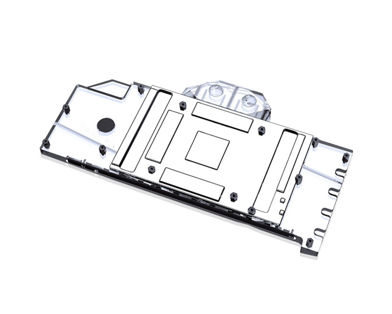 Bykski Full Coverage GPU Water Block and Backplate For AMD Radeon