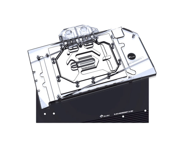 Bykski Full Coverage GPU Water Block and Backplate For Gigabyte RTX 4090 Windforce 24G (N-GV4090WF-X)