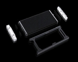 Granzon 240mm x 30mm Modular Radiator, 120mm x 2, Dual Fan (GH240N-30)