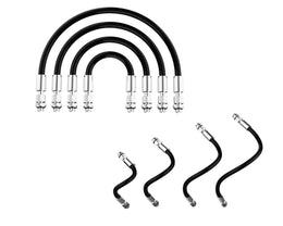 Bykski Durable, Pressure-Resistant Flexible Tubing with G1/4in Connectors – Available in five pre-cut lengths (B-FRD-SRPK801-4-X) - 200mm
