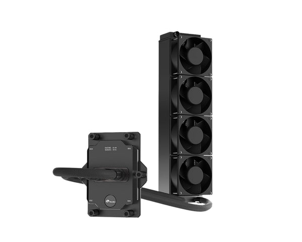 Bykski Durable 4x80mm Server AIO Liquid CPU Cooler For AMD EPYC (Socket SP5/LGA 6096) - Continuous Usage