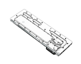 Bykski Distro Plate For PHANTEKS NV5s - PMMA w/ 5v Addressable RGB(RBW) (RGV-PHA-NV5S-P-K) - DDC Pump With Armor