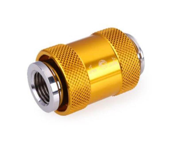 Bykski G 1/4in. Female to Female Pull Drain Valve (B-HP-DV) - Gold