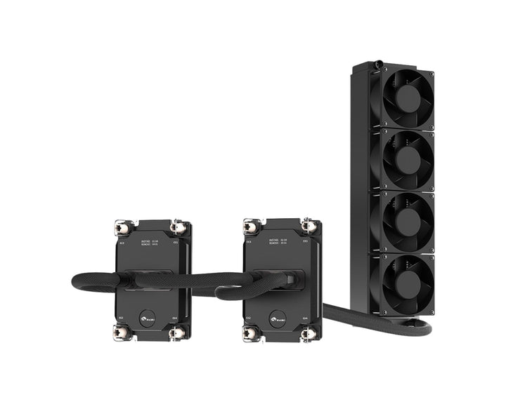 Bykski Durable 4x80mm 2U Server AIO Liquid CPU Cooler For Dual Intel Copper/Ice Lake (LGA 4189) - Continuous Usage