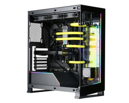 Bykski Distro Plate For PHANTEKS NV5s - PMMA w/ 5v Addressable RGB(RBW) (RGV-PHA-NV5S-P-K) - DDC Pump With Armor