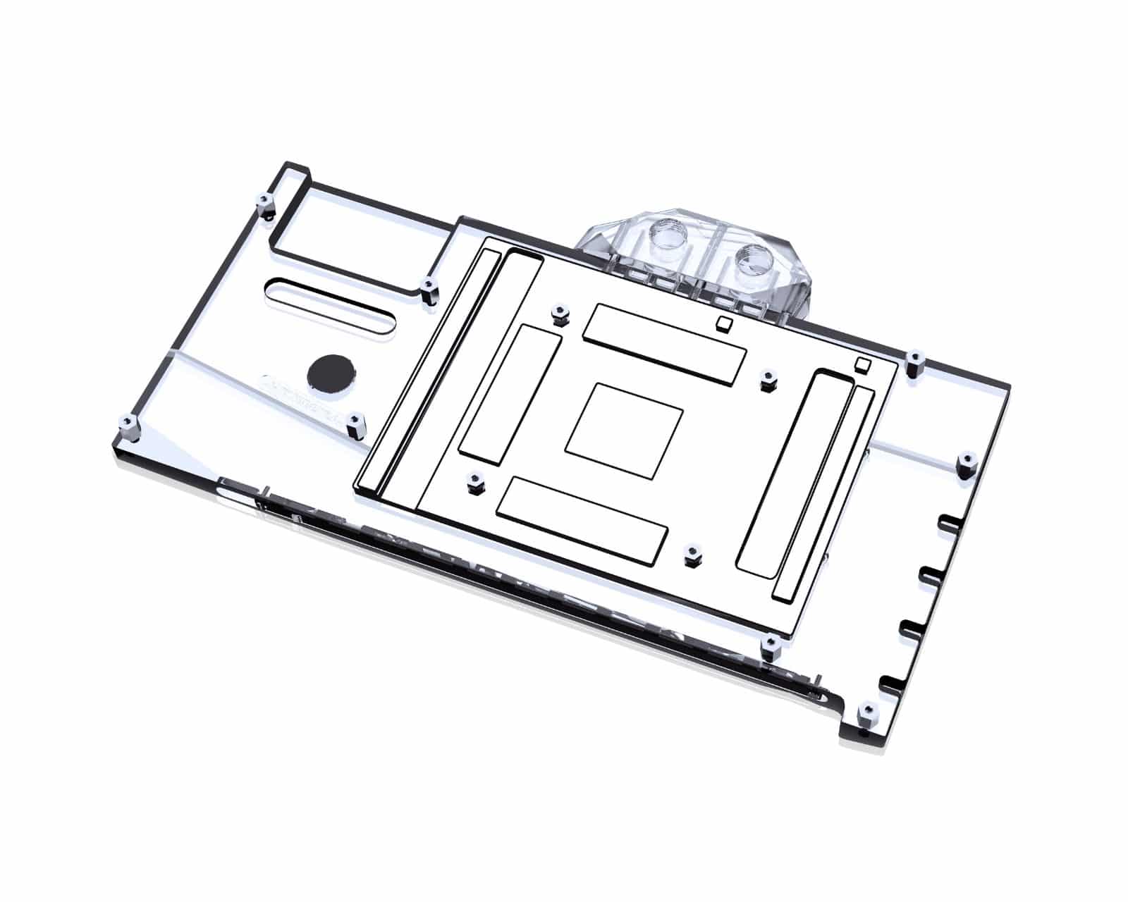 Bykski Full Coverage GPU Water Block and Backplate for ASUS TUF
