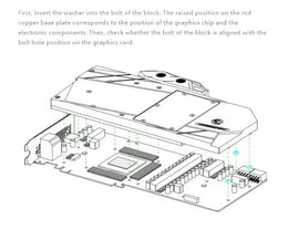 Bykski ZOTAC RTX 2080 PGF Extreme OC12 Full Coverage GPU Water Block - Clear (N-ST2080PGF-X)