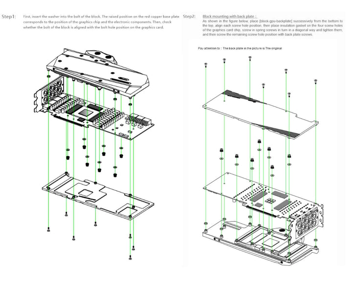 Bykski Full Coverage GPU Water Block and Backplate for Colorful iGame RTX 3080/3090 (N-IG3090UL-X-V2)