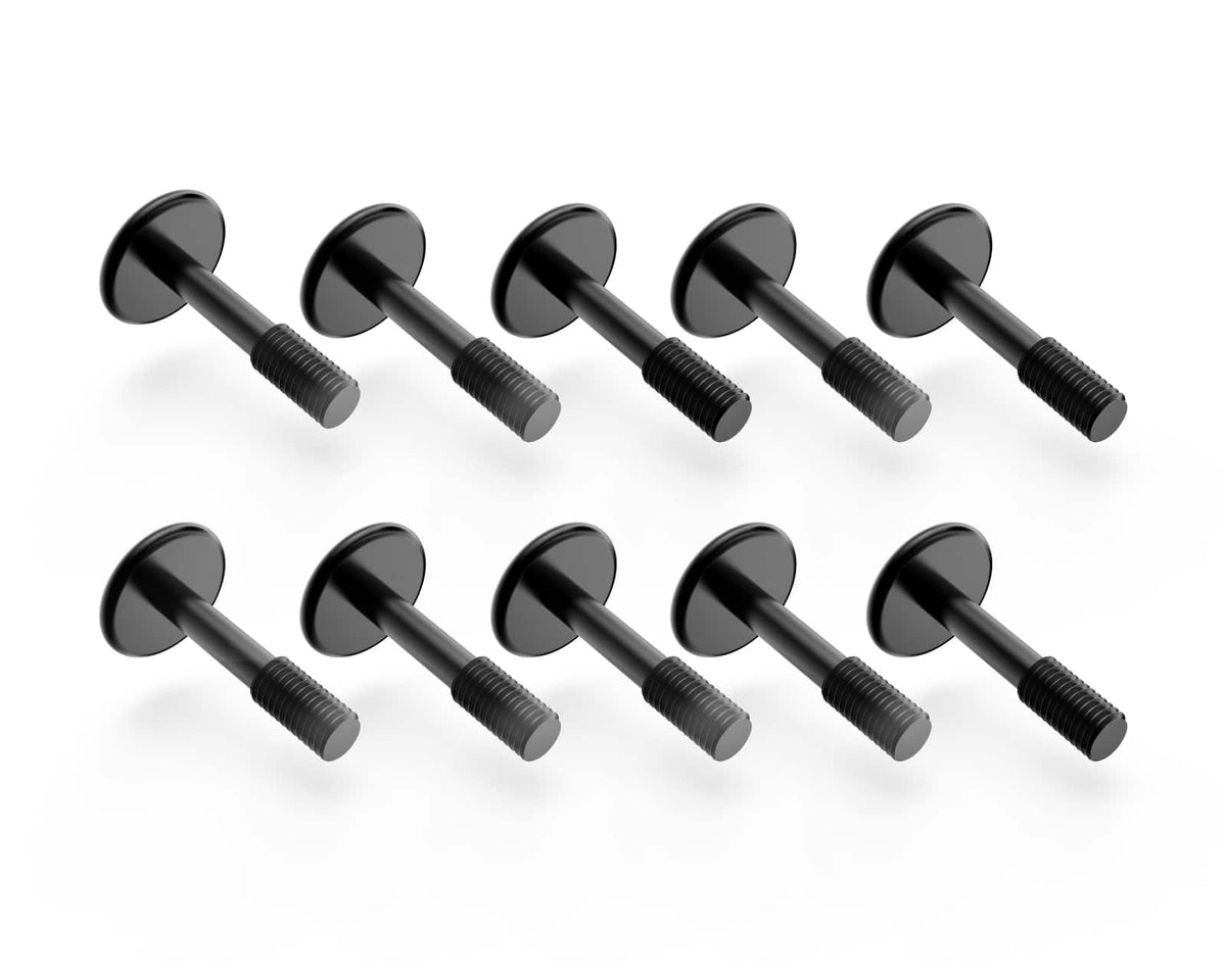 Bykski GPU Backplate Screws - Black - 10 Pack