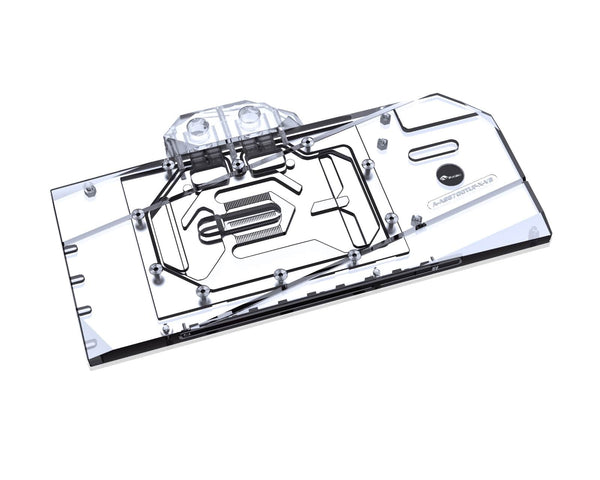 Bykski Full Coverage GPU Water Block and Backplate for ASUS ROG Strix RX 6750 XT O12G (A-AS6700TUF-X-V2)
