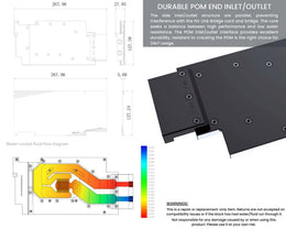Bykski Metal/POM GPU Water Block and Backplate For ASUS GeForce RTX 3090/3080/3070Ti (N-AS3090STRIX-X-V3)