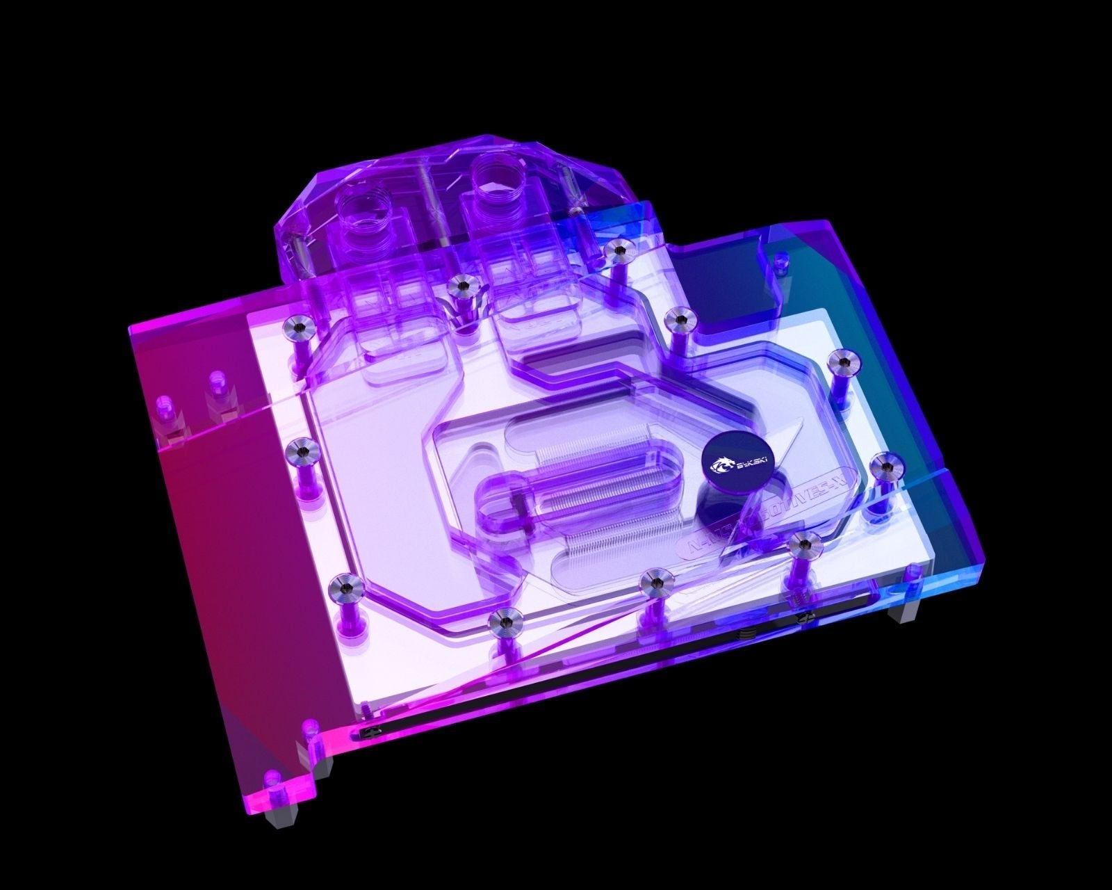Bykski Full Coverage GPU Water Block and Backplate For MSI GeForce