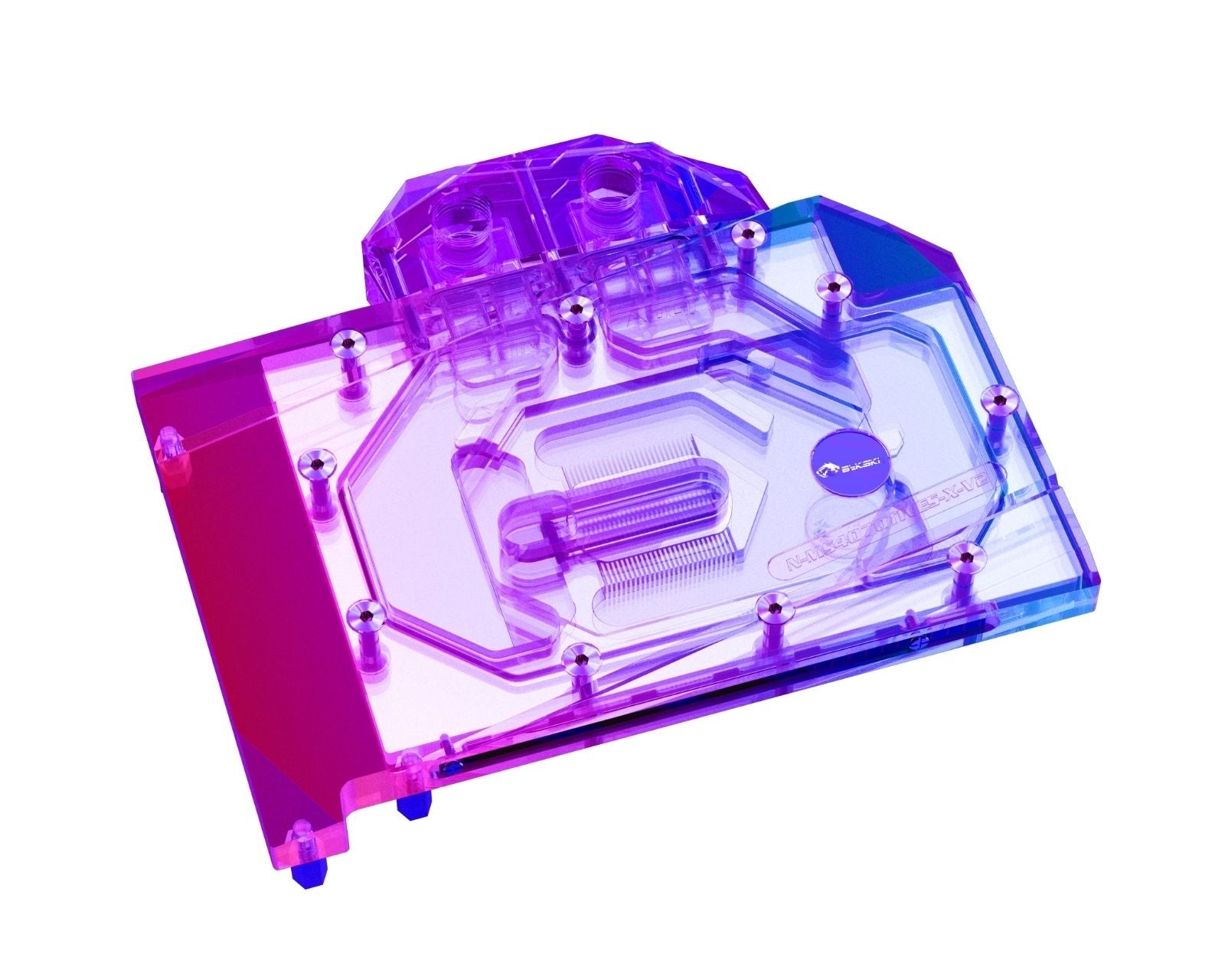 Bykski Full Coverage GPU Water Block and Backplate For MSI GeForce