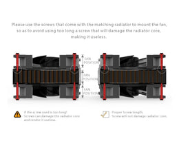 Bykski Extreme-Performance Multi-Block 1,800W Heat Dissipation Radiator, 2x120mm Support (CR-RD240RC-TK100)