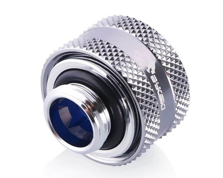 Bykski Anti-Off Rigid 14mm OD Fitting (B-FTHTJ-L14) - Silver