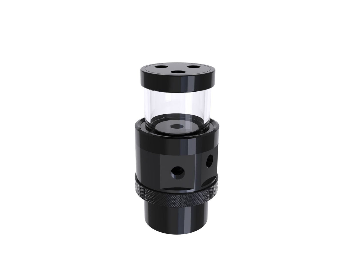 Bykski Complete CP-D5PB-V2 Pump / PMMA Reservoir Combo, Armored / POM - Black (CP-NWD5-V2-CT60-60-BK) - 60MM