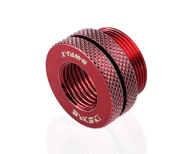 Bykski Fillport / Pass Thru Fitting (B-WPJ-X) - Red