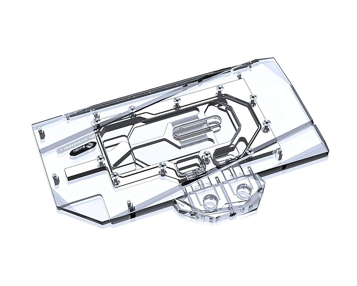 Bykski Full Coverage GPU Water Block and Backplate for MSI RTX 3060/3070 Gaming X Trio (N-MS3070TITRIO-X)