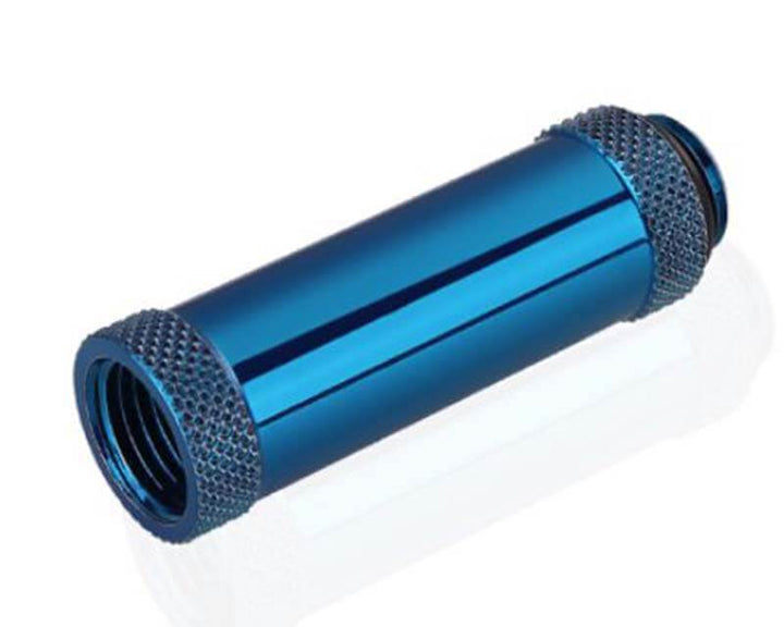 Bykski G 1/4in. Male/Female Extension Coupler - 50mm (B-EXJ-50) - Blue